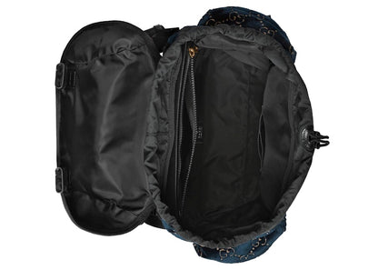 Gucci Backpack GG Velvet Medium Blue