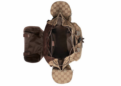 Gucci Backpack Heart Canvas Large Beige/Ebony