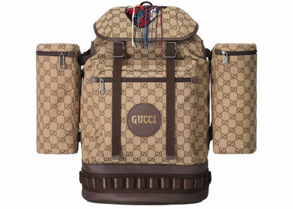 Gucci Backpack Heart Canvas Large Beige/Ebony