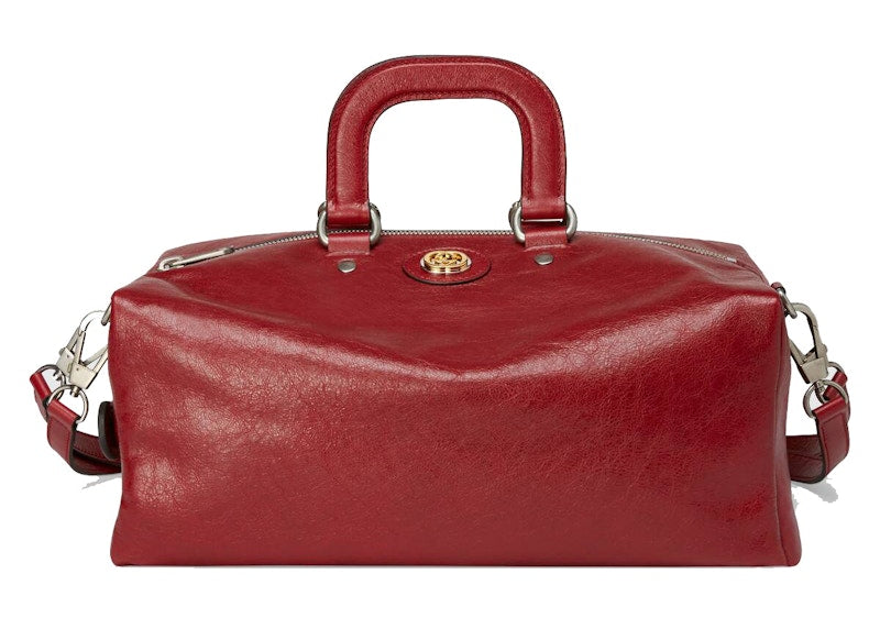 Gucci Backpack Soft Leather Red