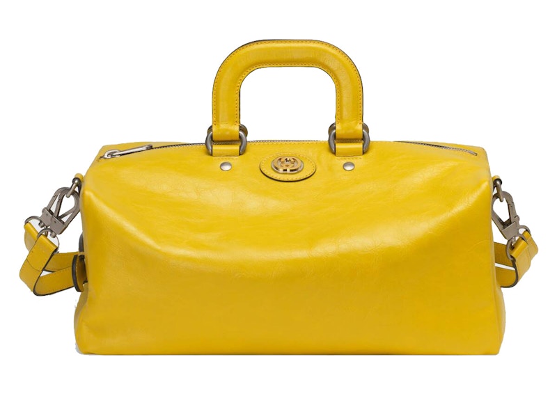 Gucci Backpack Soft Leather Yellow