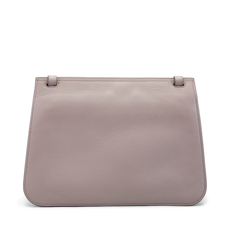 Gucci Bamboo Daily Flap Shoulder Bag Grey