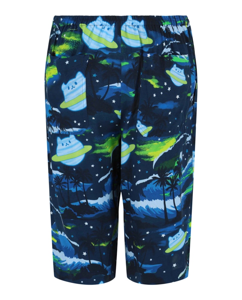 Gucci Bananya Print Shorts Blue