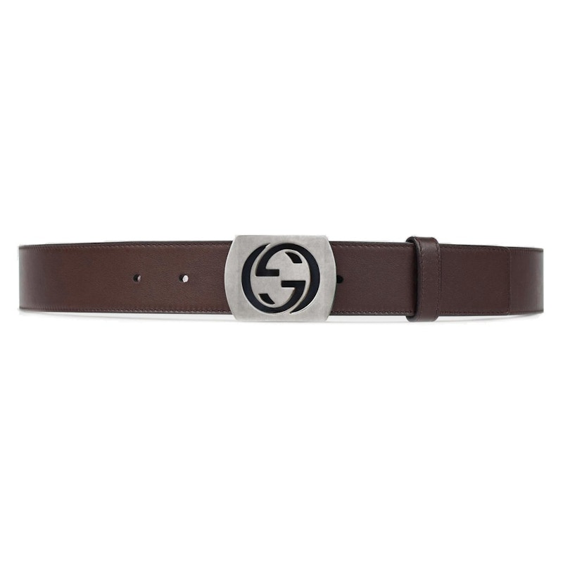 Gucci Belt 1.25 Width Dark Brown
