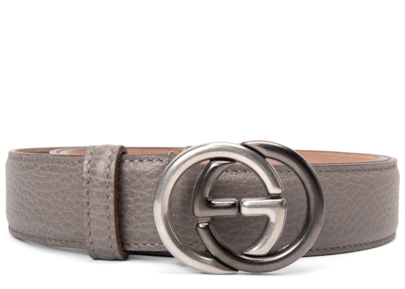 Gucci Belt 1.25 Width Grey