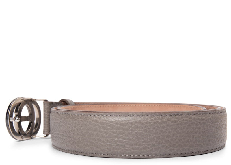 Gucci Belt 1.25 Width Grey