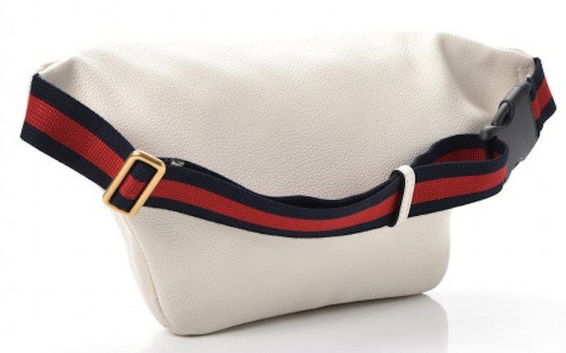 Gucci Belt Bag Gucci Print Grained White