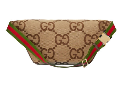 Gucci Belt Bag Jumbo GG Camel/Ebony