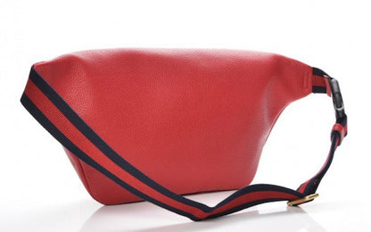 Gucci Logo Belt Bag Hibiscus Red