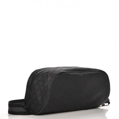 Gucci Fanny Pack Belt Bag Monogram GG Black