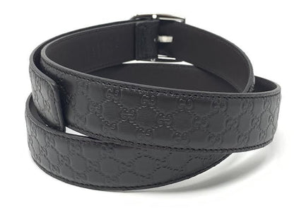 Gucci Belt Guccissima Leather 1.25 Width Brown