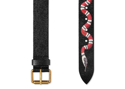 Gucci Belt Kingsnake 1.5W Black