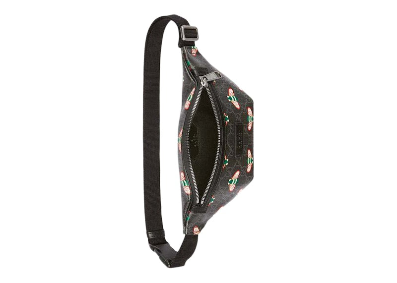 Gucci Bestiary Bee Belt Bag Black