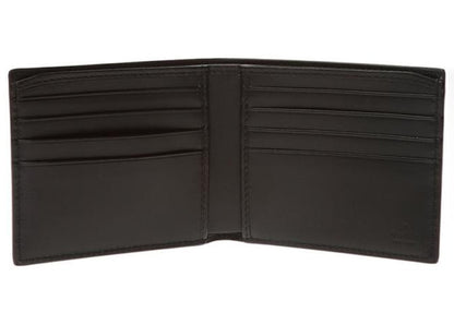 Gucci Bifold Wallet Blade Embroidery Black