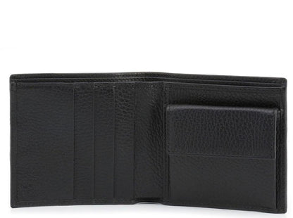 Gucci Bifold Wallet GG Nylon With Coin Pouch Black