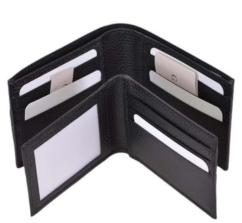 Gucci Bifold Wallet GG Nylon With Insert Black