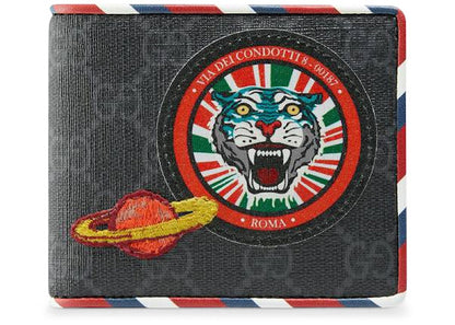 Gucci Bifold Wallet Night Courrier GG Supreme Black