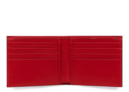 Gucci Bifold Wallet Signature Red