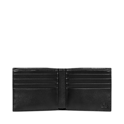 Gucci Bifold Wallet Signature Web (8 Card Slots) Black
