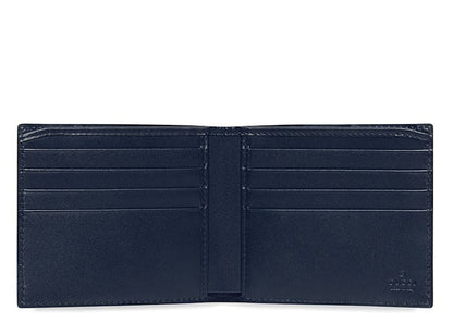 Gucci Bifold Wallet Signature Web (8 Card Slots) Blue