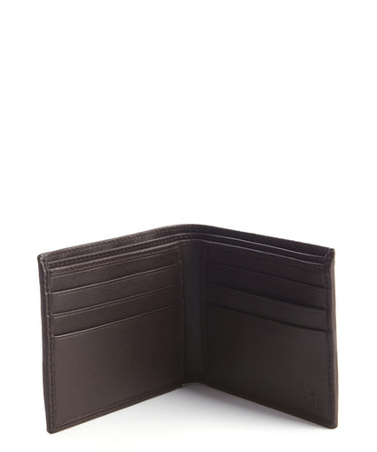 Gucci Bifold Wallet Signature Web Brown