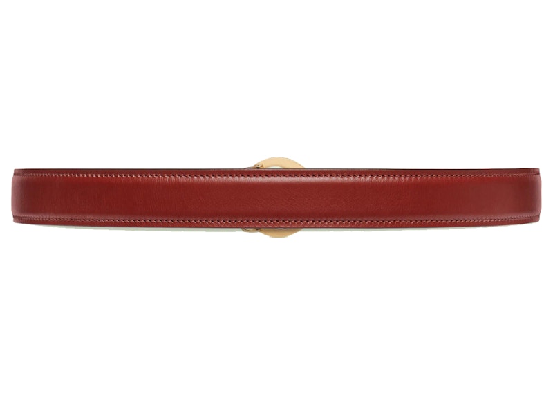 Gucci Blondie Belt Ruby Red