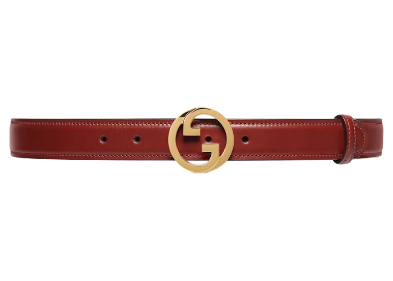 Gucci Blondie Belt Ruby Red