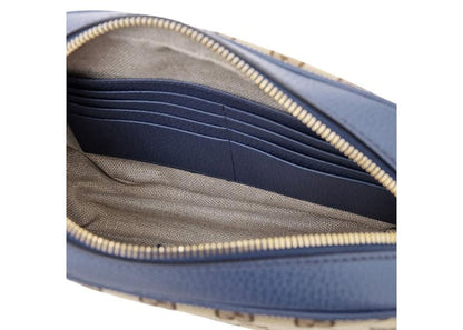 Gucci Bree Camera Bag GG Supreme Blue/Beige