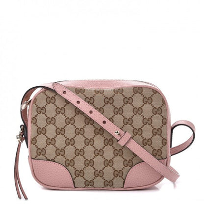 Gucci Bree Messenger Monogram GG Mini Pink