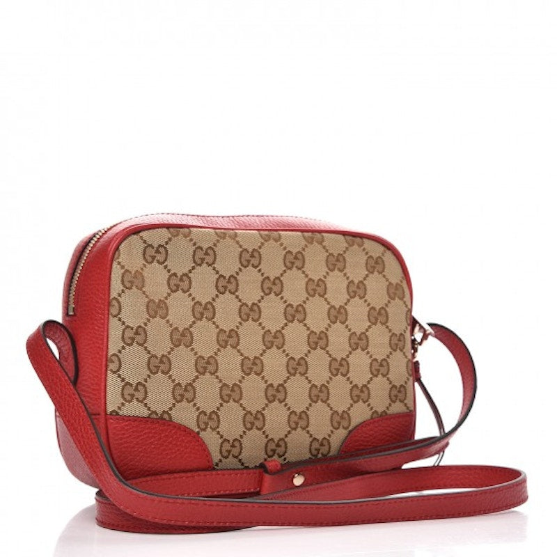 Gucci Bree Messenger GG Supreme Mini Red