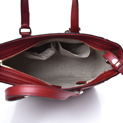 Gucci Bree Tote Microguccissima Small Red