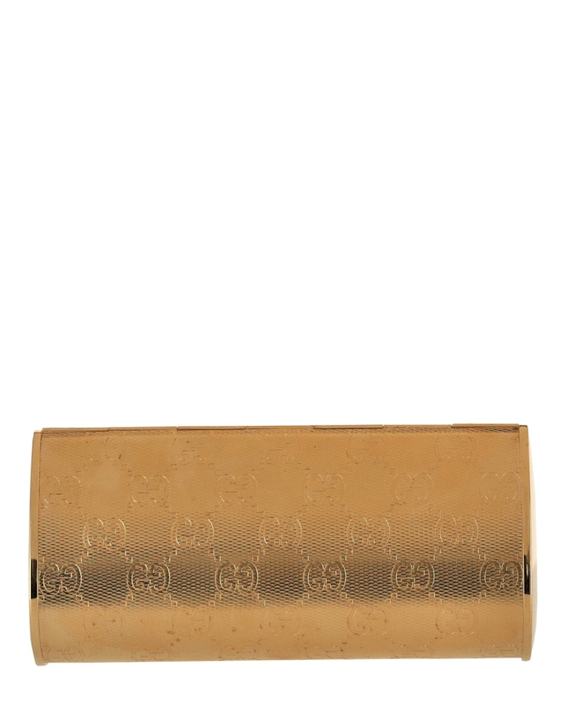 Gucci Broadway Guccissima Clutch Gold
