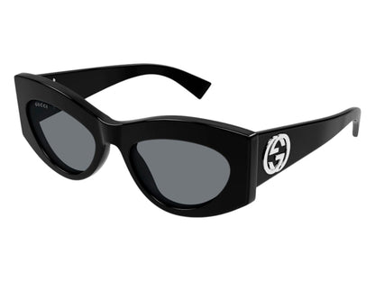 Gucci Butterfly Sunglasses Black Grey (GG1843S-001-53)