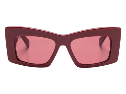 Gucci Butterfly Sunglasses Burgundy Red (GG1842S-005-53)