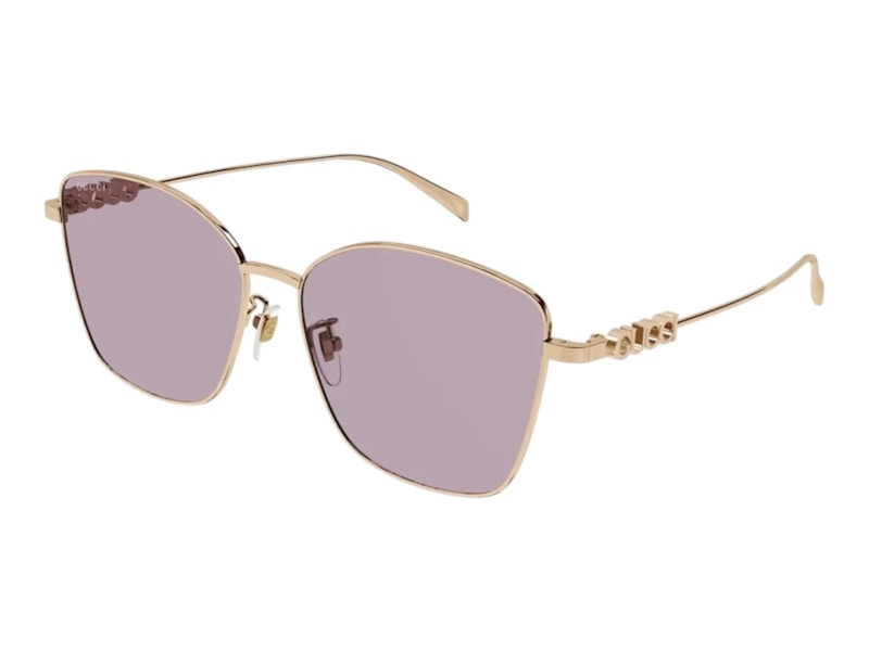 Gucci Butterfly Sunglasses Gold Violet (GG1805SA-003)