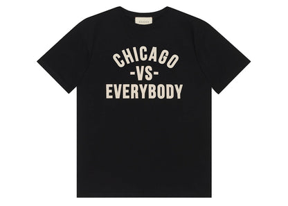 Gucci CHICAGO VS. EVERYBODY T-shirt Black