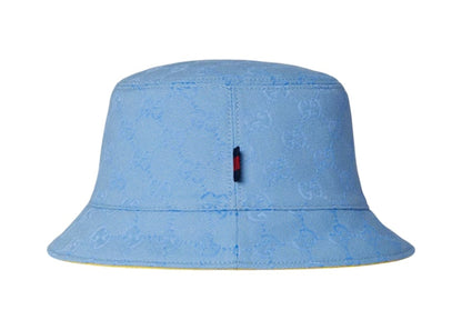 Gucci Canvas Bucket Hat Blue