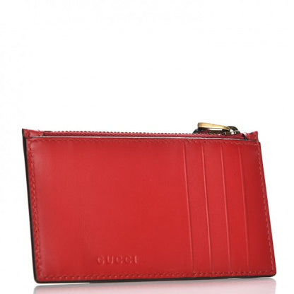 Gucci Card Case GucciGhost Skull Red
