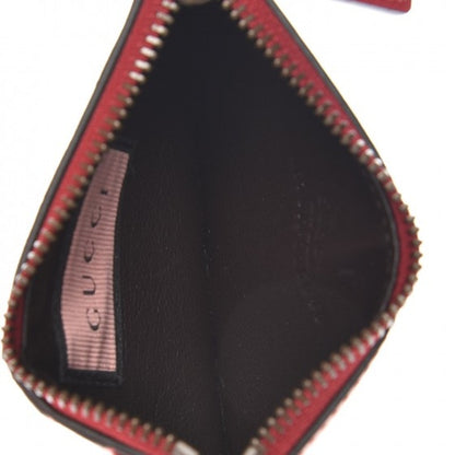 Gucci Card Case GucciGhost Skull Red