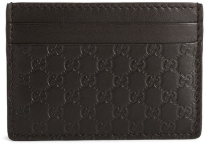 Gucci Microguccissima Card Case Black