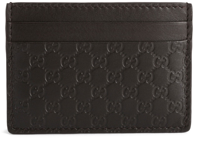 Gucci Microguccissima Card Case Black