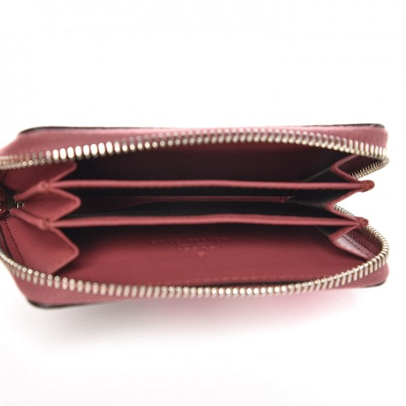 Gucci Card Case Monogram GG Supreme Blooms Antique Rose