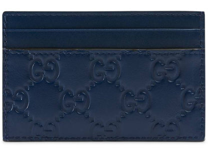 Gucci Card Case NY Yankees Patch Royal Blue