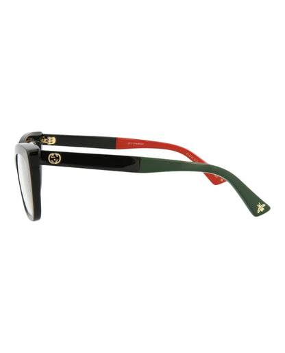 Gucci Cat Eye Eyeglasses Black/Black/Transparent (GG0165ON-30013218-006)