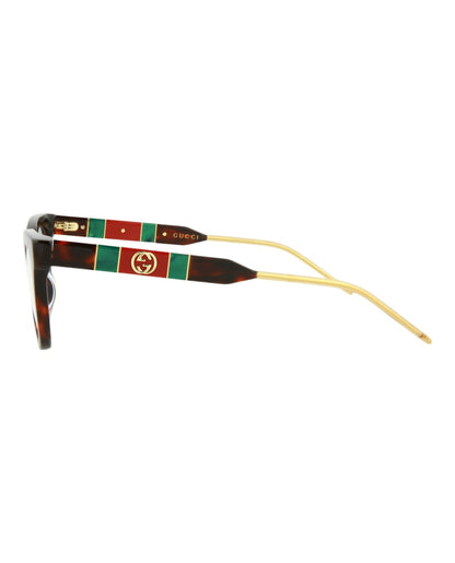 Gucci Cat Eye Eyeglasses Havana/Havana/Transparent (GG0601O-30008108-002)