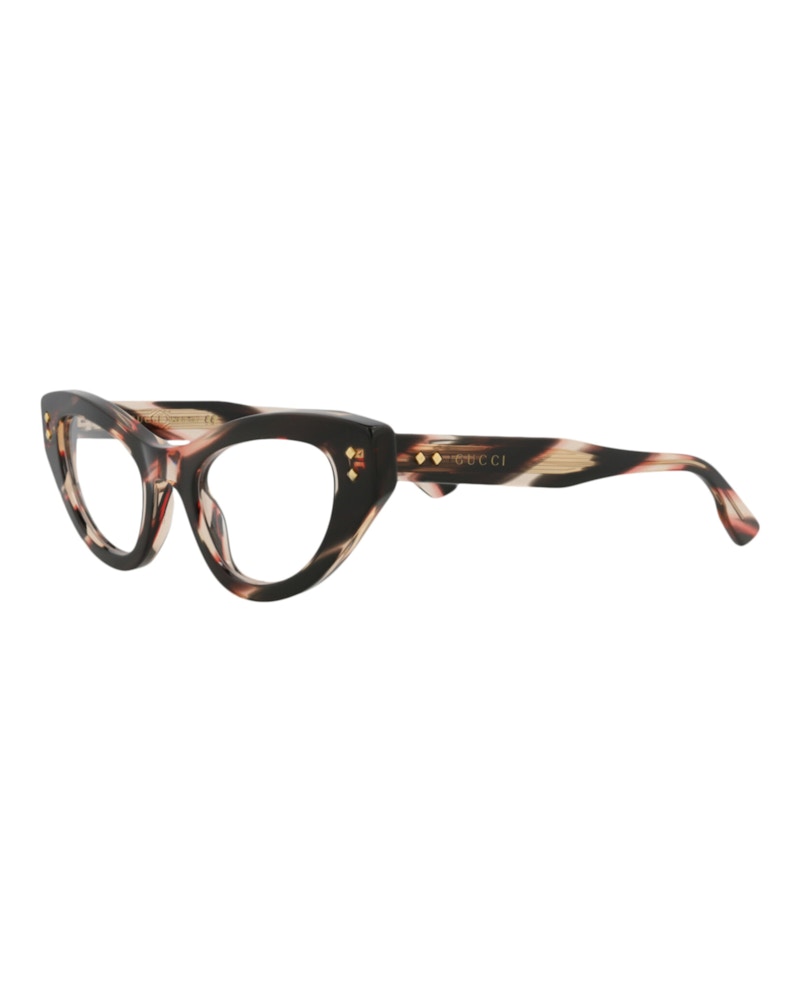 Gucci Cat Eye Eyeglasses Havana/Havana Transparent (GG1083O-30012888-002)