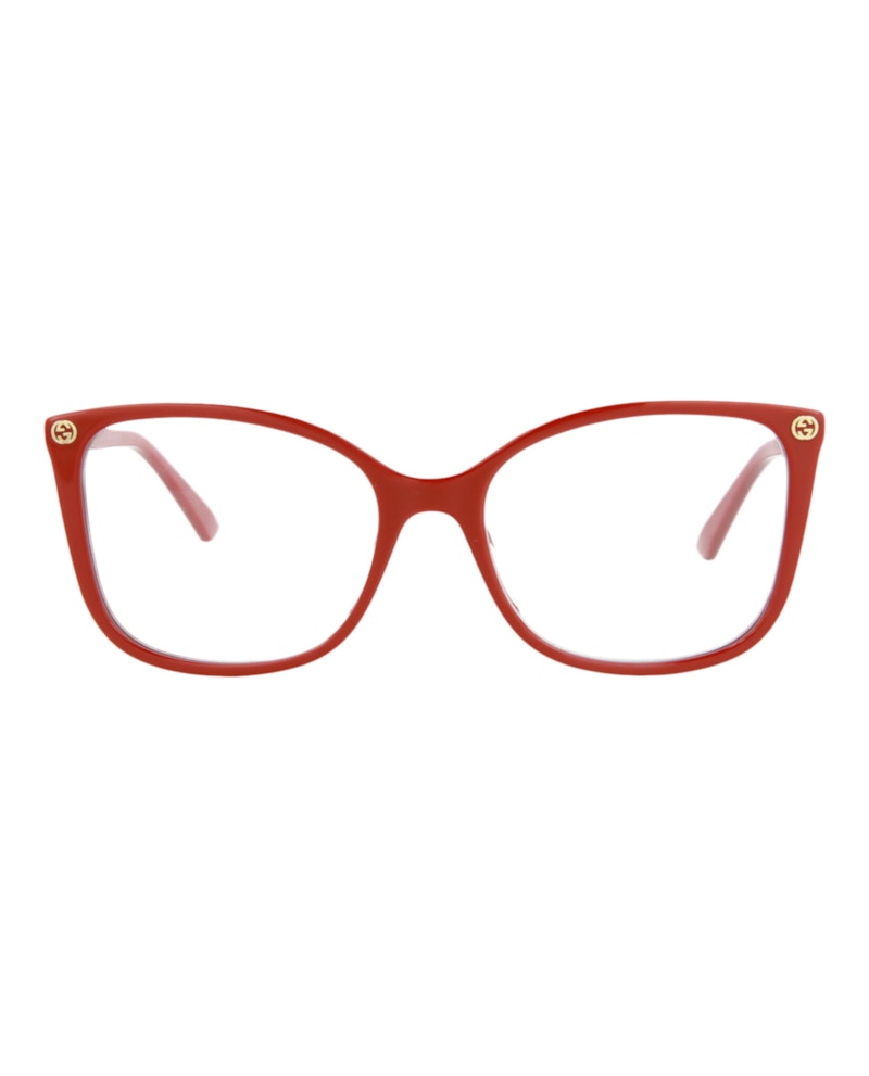 Gucci Cat Eye Eyeglasses Red/Red/Transparent (GG0026O-30000973-010)