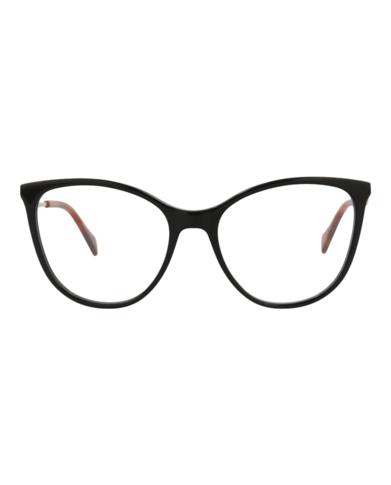 Gucci Cat Eye-Frame Acetate Optical Frames Black Gold Transparent (GG1007O-30011762-005)