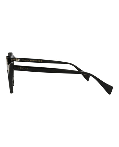 Gucci Cat Eye-Frame Acetate Sunglasses Black/Black/Grey (GG1371S-30014002-003)