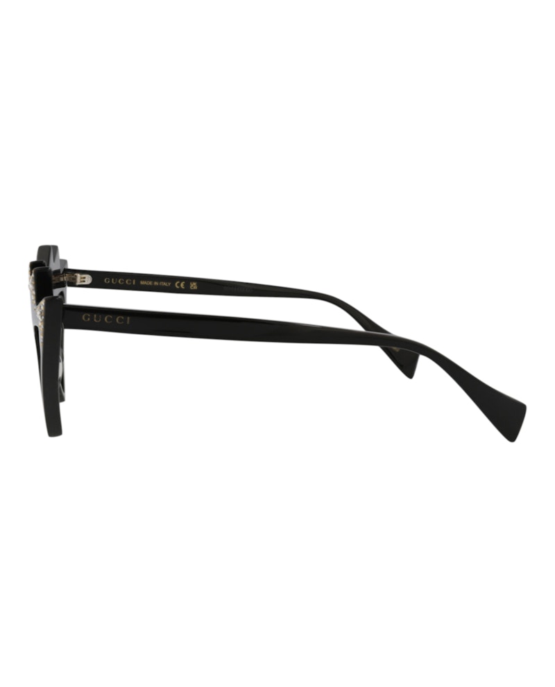 Gucci Cat Eye-Frame Acetate Sunglasses Black/Black/Grey (GG1371S-30014002-003)